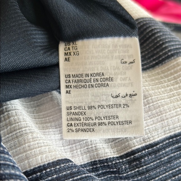 INC International Concepts Black and White Asymmetrical Wrap Skirt - Picture 7 of 7